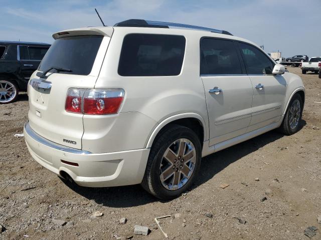 1GKKVTED8CJ322279 - 2012 GMC ACADIA DENALI თეთრი ფოტო 3