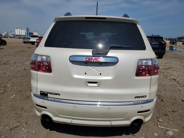 1GKKVTED8CJ322279 - 2012 GMC ACADIA DENALI თეთრი ფოტო 6