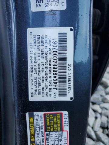 JH4KA96684C007061 - 2004 ACURA 3.5RL 蓝色 照片 13