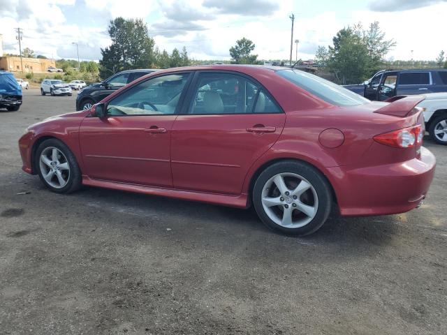 1YVFP80D145N18631 - 2004 MAZDA 6 S Tünd qırmızı foto 2
