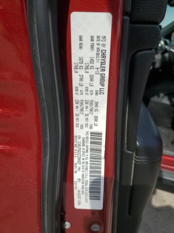 1C4RJFAG1EC294937 - 2014 JEEP GRAND CHEROKEE LAREDO RED photo 12