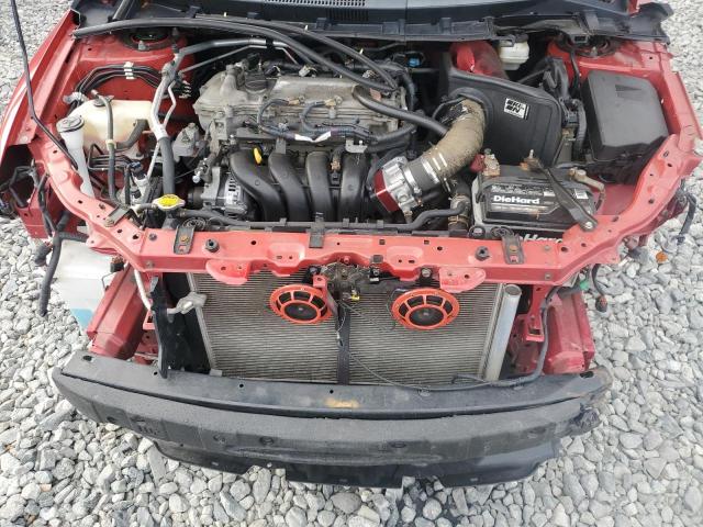 2T1BU4EE5DC937415 - 2013 TOYOTA COROLLA BASE RED photo 11