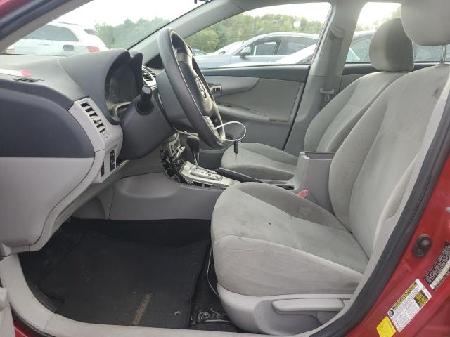 2T1BU4EE5DC937415 - 2013 TOYOTA COROLLA BASE RED photo 7