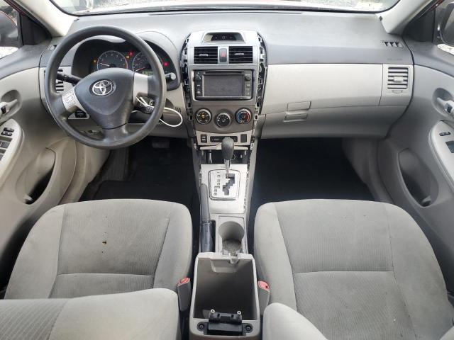 2T1BU4EE5DC937415 - 2013 TOYOTA COROLLA BASE RED photo 8