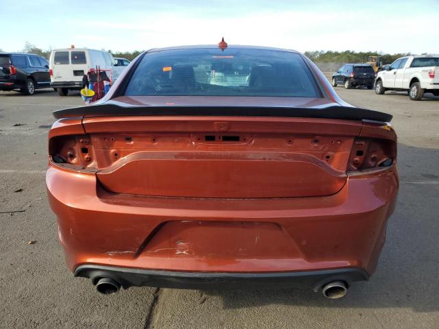 2C3CDXGJ8MH561481 - 2021 DODGE CHARGER SCAT PACK ORANGE photo 6