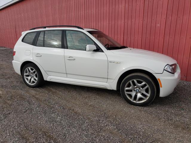 WBXPC93468WJ03606 - 2008 BMW X3 3.0SI WHITE photo 4