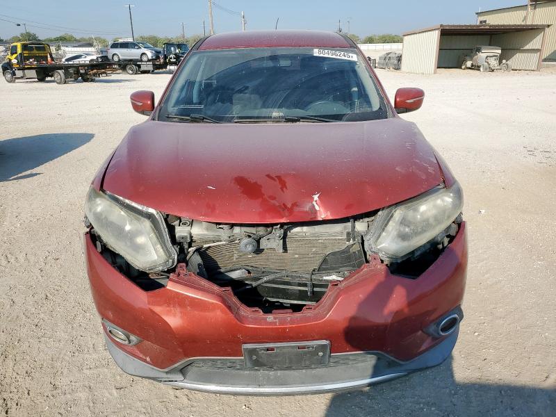 KNMAT2MT4FP543444 - 2015 NISSAN ROGUE S 红色 照片 5