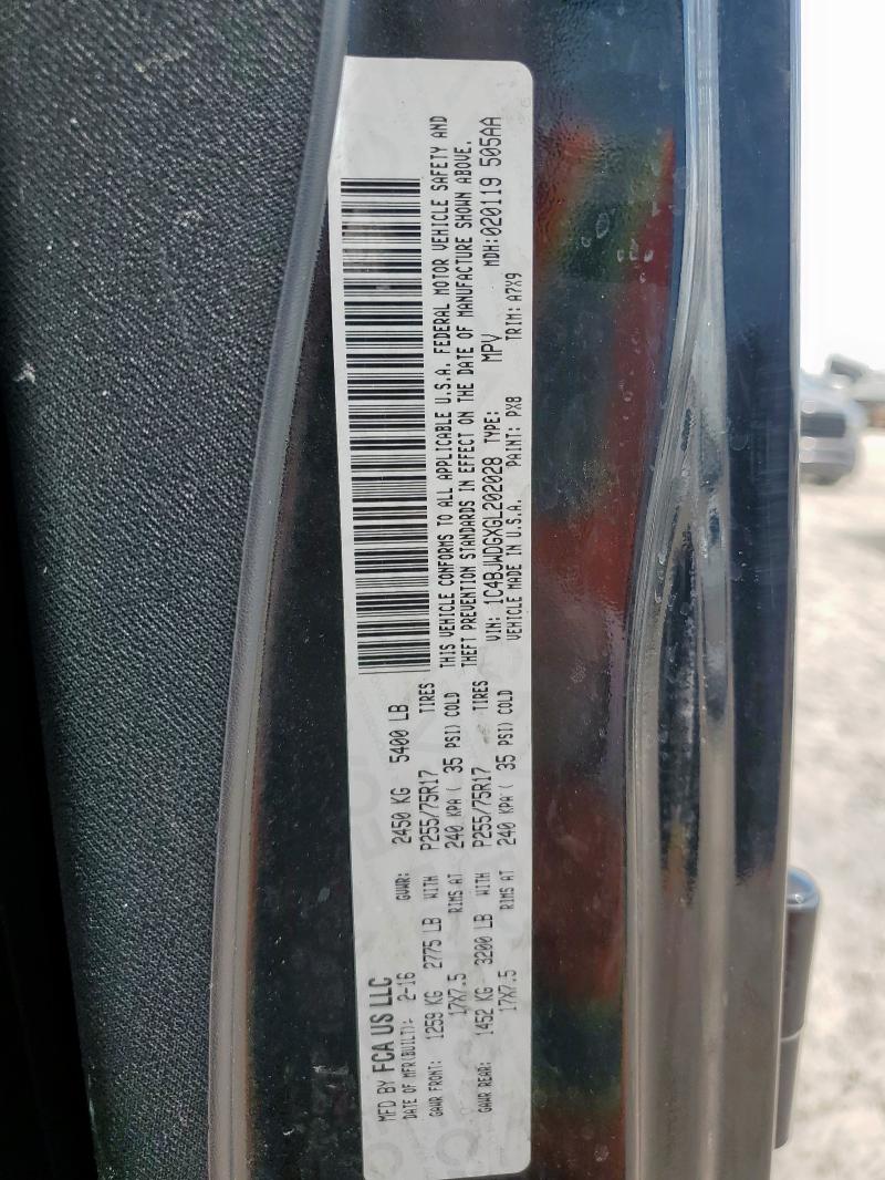 1C4BJWDGXGL202028 - 2016 JEEP WRANGLER U SPORT BLACK photo 13