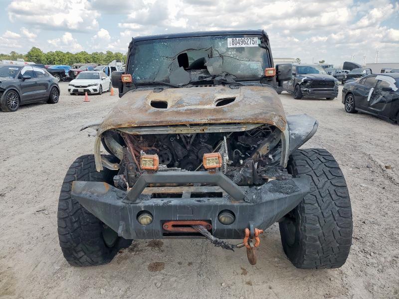 1C4BJWDGXGL202028 - 2016 JEEP WRANGLER U SPORT BLACK photo 5