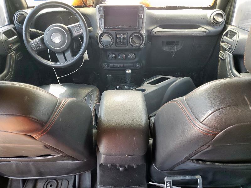 1C4BJWDGXGL202028 - 2016 JEEP WRANGLER U SPORT BLACK photo 8