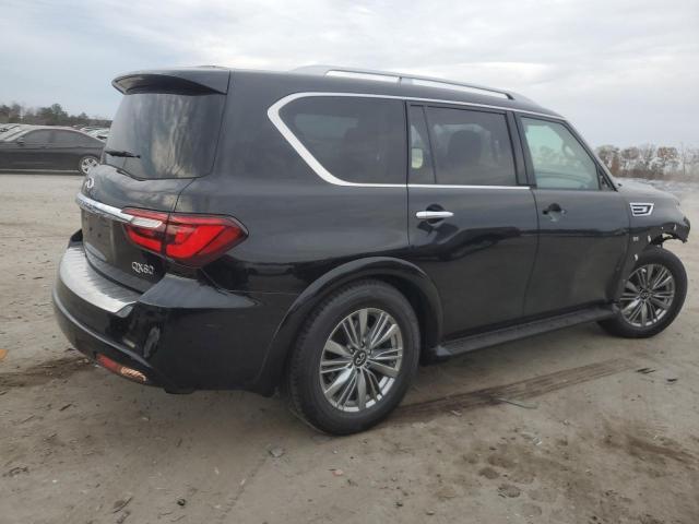 JN8AZ2NE6J9193587 - 2018 INFINITI QX80 BASE BLACK photo 3