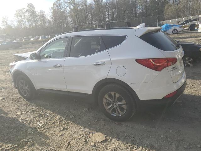 5XYZUDLB5FG284678 - 2015 HYUNDAI SANTA FE S WHITE photo 2