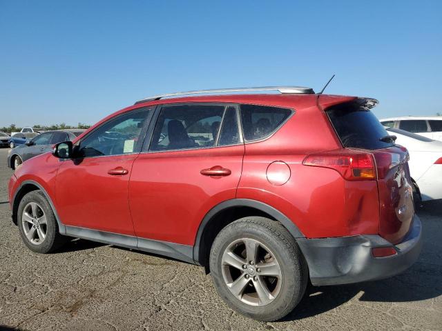 JTMRFREVXFD153937 - 2015 TOYOTA RAV4 XLE RED photo 2