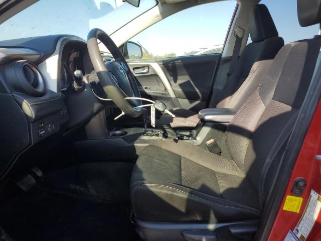 JTMRFREVXFD153937 - 2015 TOYOTA RAV4 XLE RED photo 7