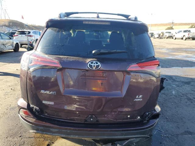 2T3BFREV5HW585293 - 2017 TOYOTA RAV4 LE PURPLE photo 6