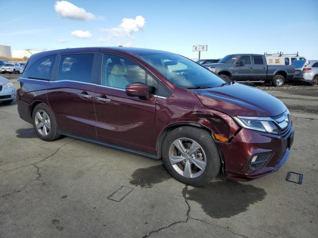 5FNRL6H72JB103877 - 2018 HONDA ODYSSEY EXL BURGUNDY photo 4