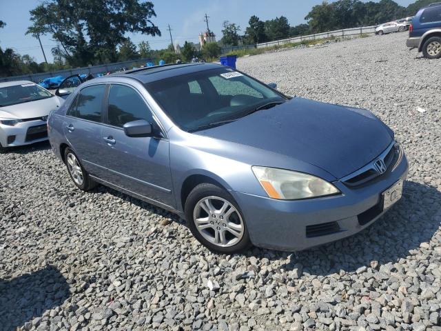1HGCM56817A166657 - 2007 HONDA ACCORD EX ლურჯი ფოტო 4