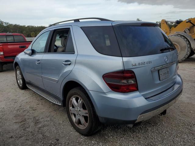 4JGBB22E67A245943 - 2007 MERCEDES-BENZ ML 320 CDI BLUE photo 2