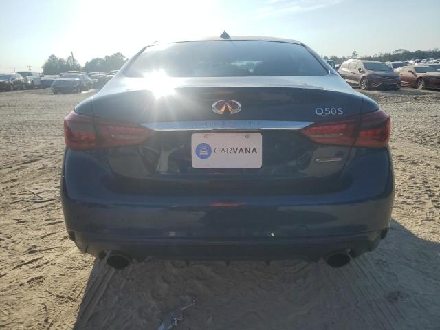 JN1EV7AP2KM541769 - 2019 INFINITI Q50 LUXE Синий фото 6