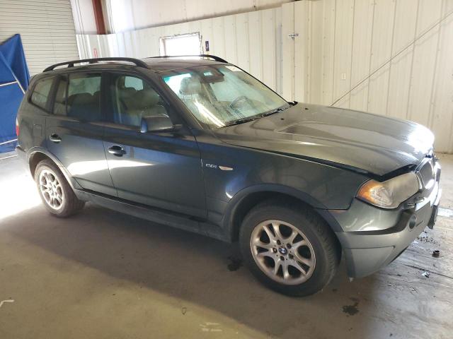 WBXPA73434WC44740 - 2004 BMW X3 2.5I GREEN photo 4