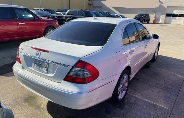 WDBUF56X37B073474 - 2007 MERCEDES-BENZ E 350 WHITE photo 4