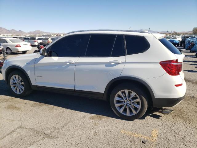 5UXWZ7C56G0T43369 - 2016 BMW X3 SDRIVE28I WHITE photo 2