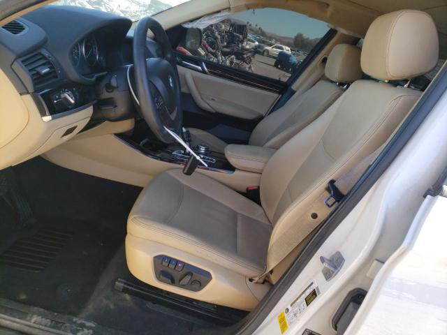 5UXWZ7C56G0T43369 - 2016 BMW X3 SDRIVE28I WHITE photo 7