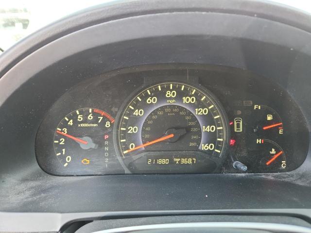 5FNRL38605B040094 - 2005 HONDA ODYSSEY EXL SILVER photo 9