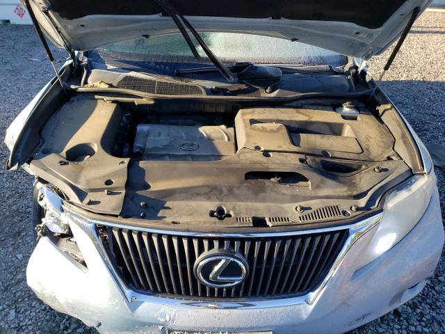 2T2ZK1BA6AC031124 - 2010 LEXUS RX 350 TURQUOISE photo 11