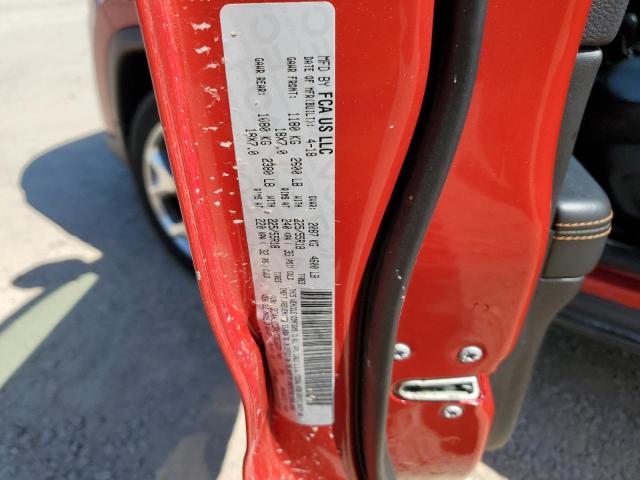 3C4NJDCBXJT365877 - 2018 JEEP COMPASS LIMITED Rot Foto 13