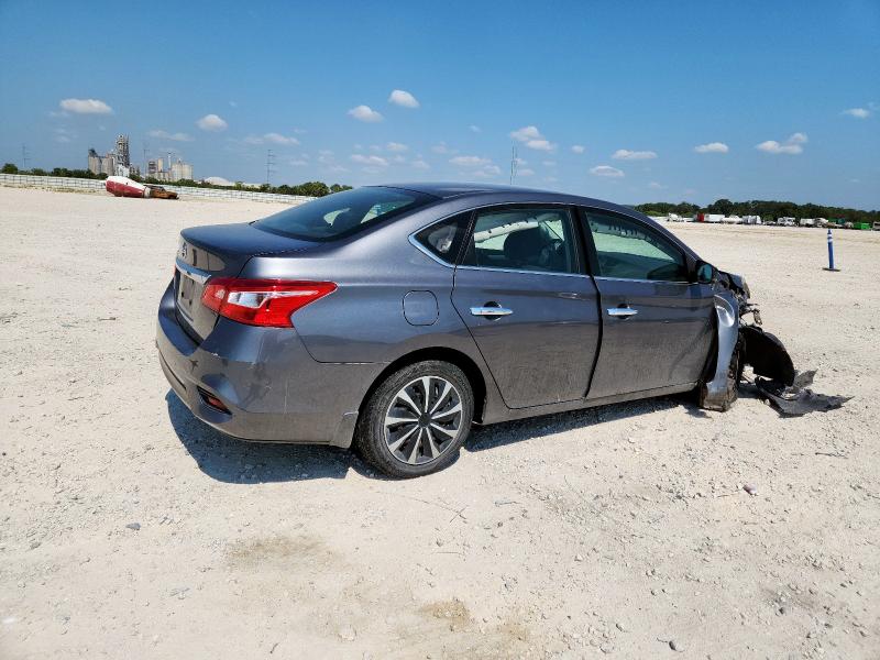 3N1AB7AP5KY425177 - 2019 NISSAN SENTRA S 灰色 照片 3