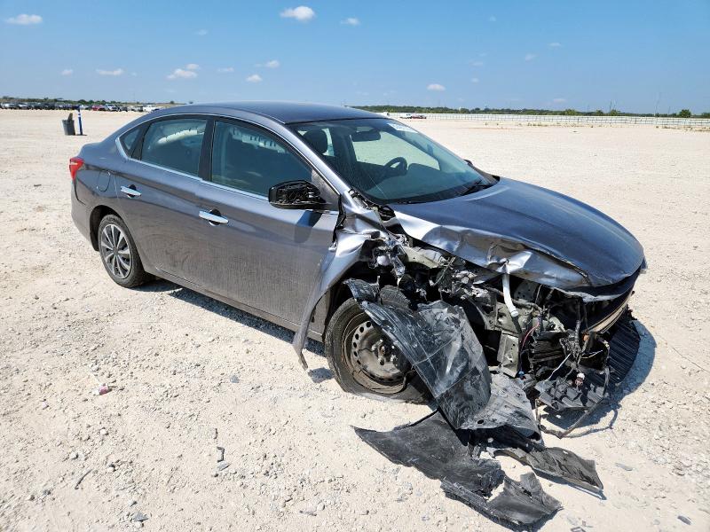 3N1AB7AP5KY425177 - 2019 NISSAN SENTRA S 灰色 照片 4