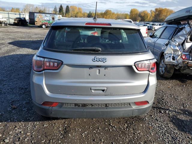 3C4NJCAB6HT647621 - 2017 JEEP COMPASS SPORT SILVER photo 6