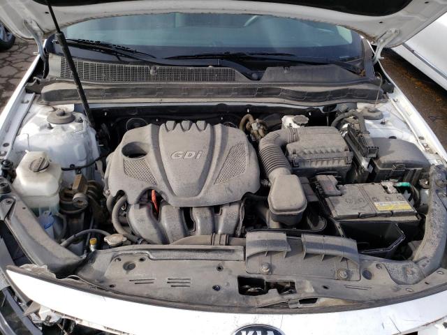 5XXGM4A7XFG437744 - 2015 KIA OPTIMA LX WHITE photo 11