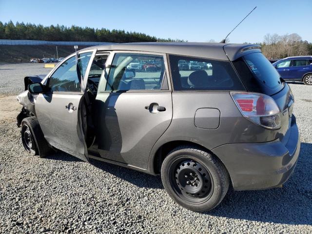 2T1KR32E28C709314 - 2008 TOYOTA COROLLA MA XR GRAY photo 2