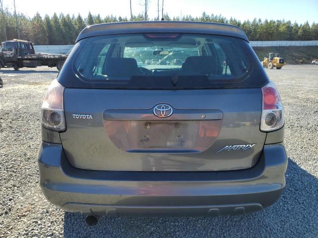 2T1KR32E28C709314 - 2008 TOYOTA COROLLA MA XR GRAY photo 6