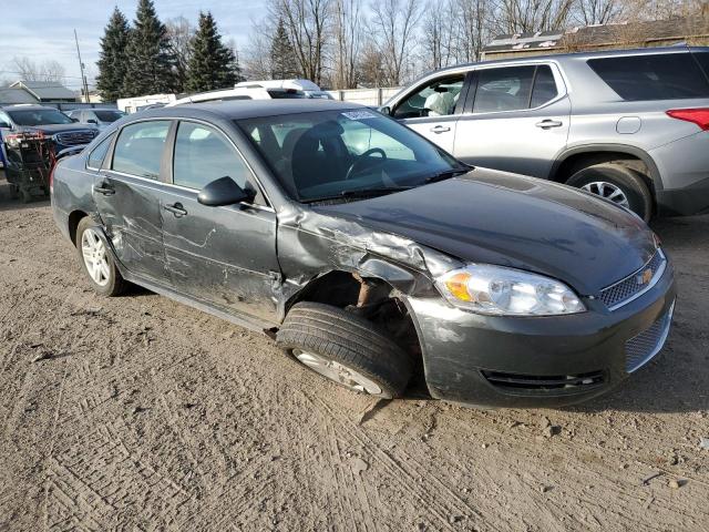 2G1WB5E37D1174235 - 2013 CHEVROLET IMPALA LT GRAY photo 4