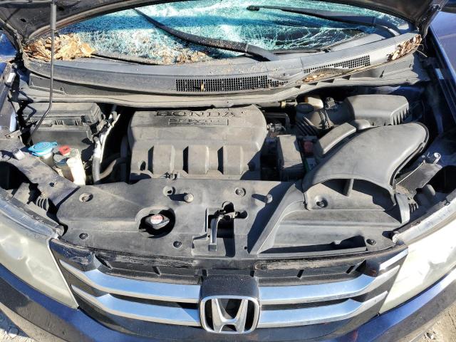 5FNRL5H41EB077651 - 2014 HONDA ODYSSEY EX BLUE photo 12