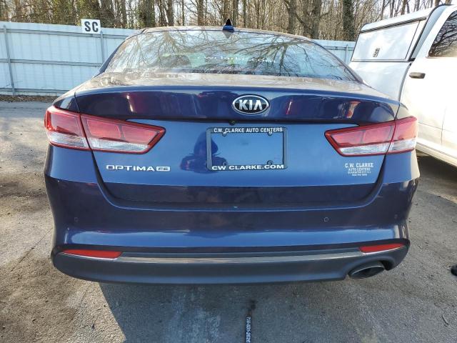 5XXGT4L32JG223384 - 2018 KIA OPTIMA LX BLUE photo 6