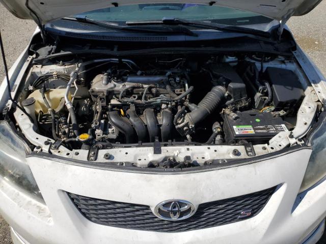 1NXBU4EE1AZ293633 - 2010 TOYOTA COROLLA BASE Blanco foto 11