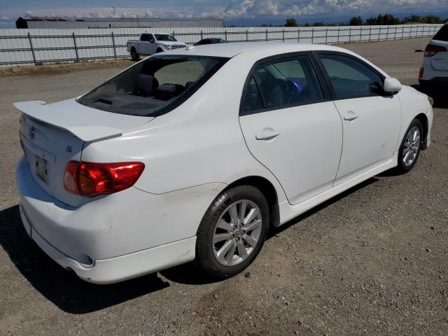 1NXBU4EE1AZ293633 - 2010 TOYOTA COROLLA BASE Blanco foto 3