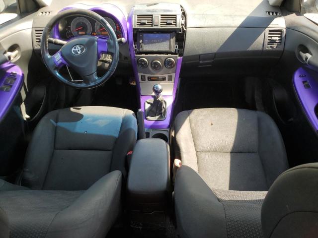 1NXBU4EE1AZ293633 - 2010 TOYOTA COROLLA BASE Blanco foto 8