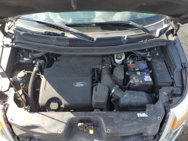 1FM5K8D85FGB86662 - 2015 FORD EXPLORER XLT BLACK photo 12