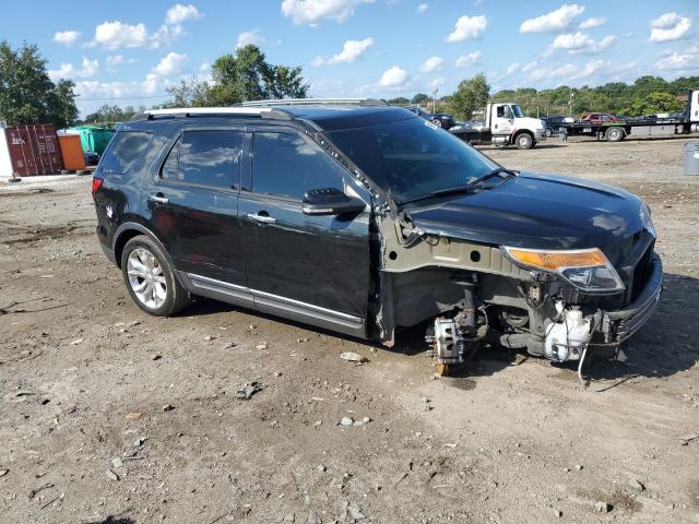 1FM5K8D85FGB86662 - 2015 FORD EXPLORER XLT BLACK photo 4