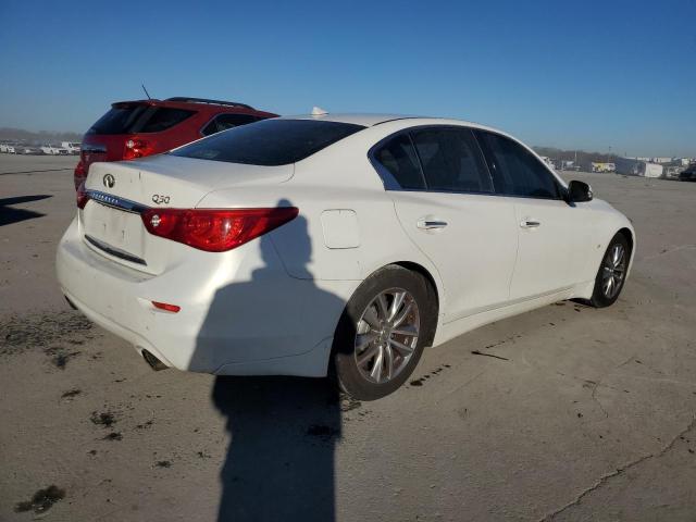 JN1BV7AP4EM678185 - 2014 INFINITI Q50 BASE WHITE photo 3