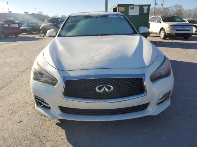 JN1BV7AP4EM678185 - 2014 INFINITI Q50 BASE WHITE photo 5