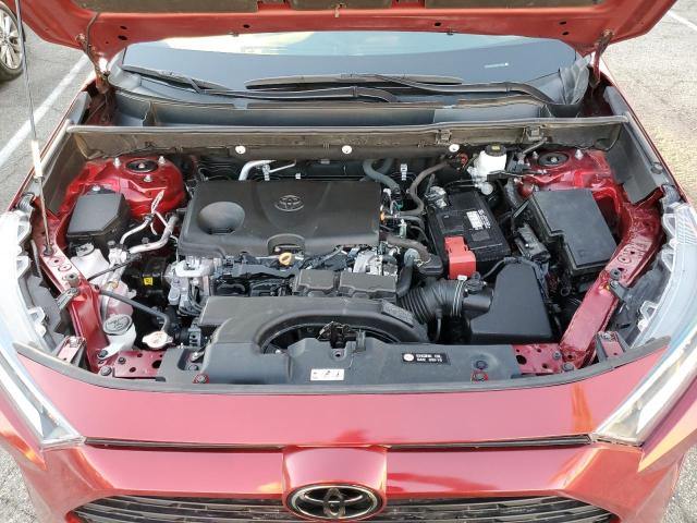 2T3W1RFV3MW143590 - 2021 TOYOTA RAV4 XLE BURGUNDY photo 12