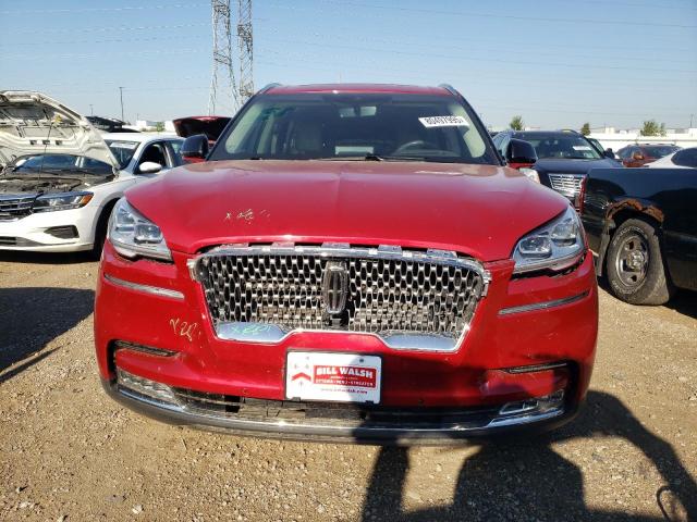 5LM5J7XC9MGL09404 - 2021 LINCOLN AVIATOR RESERVE RED photo 5