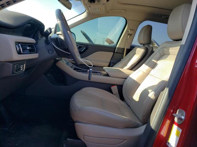 5LM5J7XC9MGL09404 - 2021 LINCOLN AVIATOR RESERVE RED photo 7