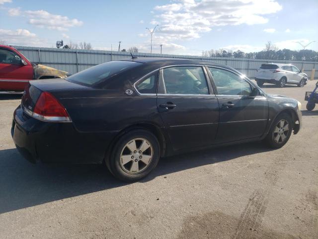 2G1WT58K389175275 - 2008 CHEVROLET IMPALA LT BLACK photo 3